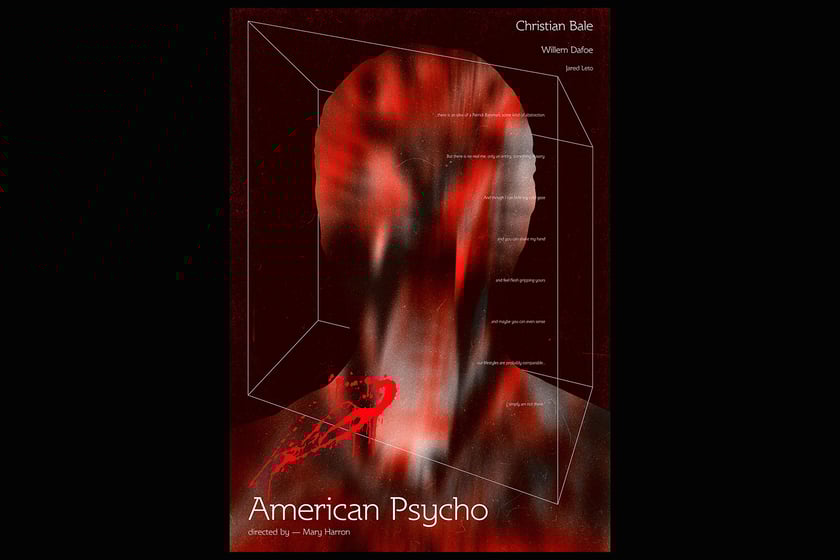 Michał Matoszko ? plakat do filmu ?American Psycho?