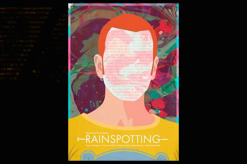 Michał Matoszko ? plakat do filmu ?Trainspotting?