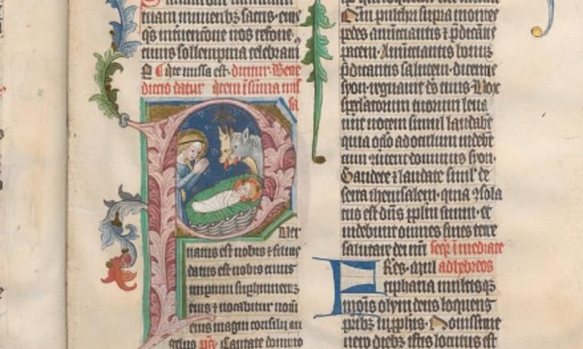 Na zdjęciu fragment rękopisu ze zbiorów Biblioteki Uniwersyteckiej we Wrocławiu