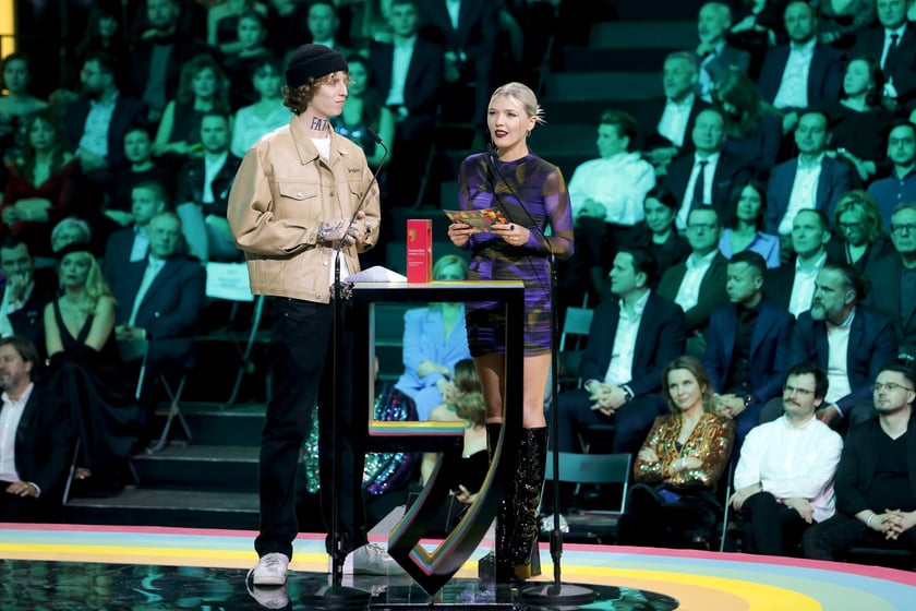Gala Bestsellery Empiku 2022 w Warszawie. Szczyl i Daria Zawiałow