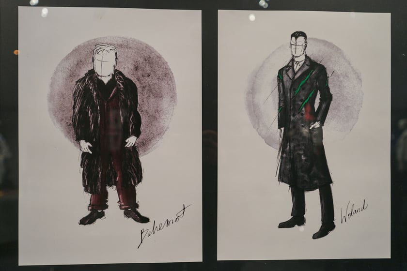 Na zdjęciu wystawa w Muzeum Teatru - nagrodzone prace w II Konkursie Dyplom&oacute;w Scenografii Uczelni Artystycznych