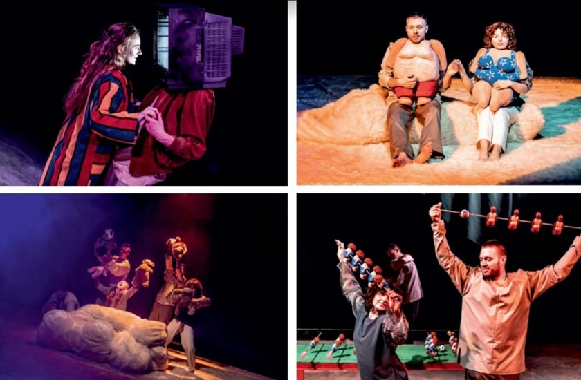 Na zdjęciu wystawa w Muzeum Teatru - nagrodzone prace w II Konkursie Dyplom&oacute;w Scenografii Uczelni Artystycznych - tu nagrodzona stypendium praca Karoliny Kempińskiej