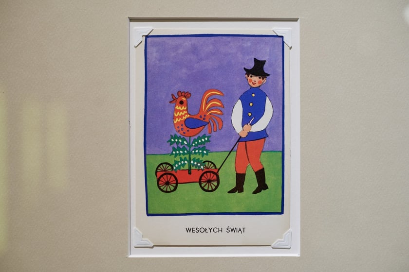 Kartki świąteczne z kolekcji prof. Pawła Banasia. Autorami są najwybitniejsi tw&oacute;rcy polskiej szkoły ilustracji