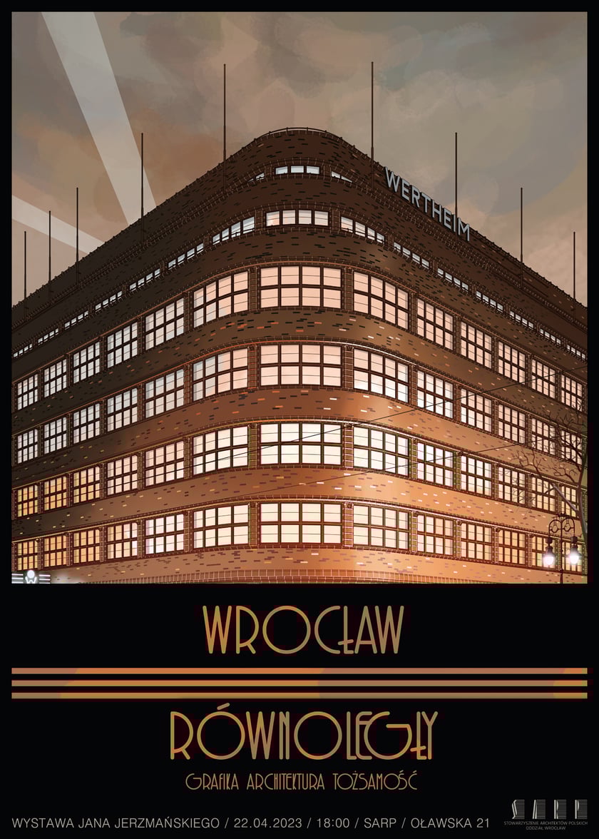 plakat wystawy Jana Jerzmańskiego