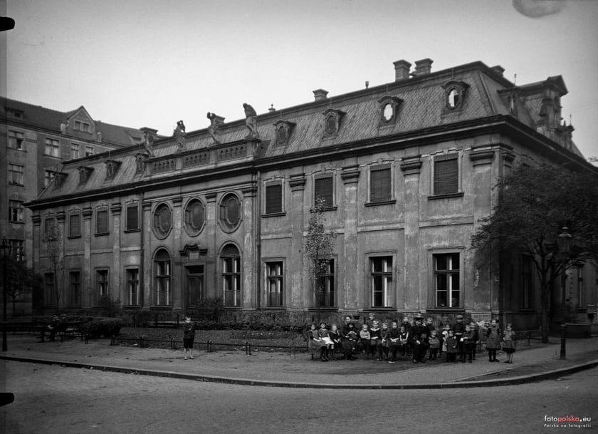 Willa Websky'ego widziana od ul. Zgodnej, ok.1920