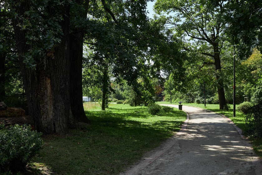 Pałac i park w Leśnicy