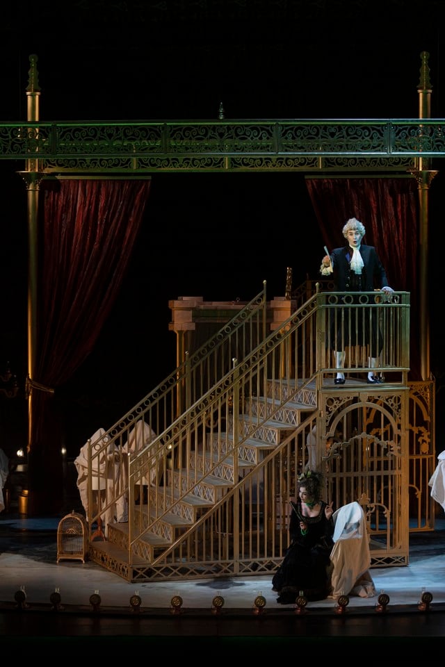 Opera Wrocławska, scena z opery &bdquo;Wesele Figara&rdquo;