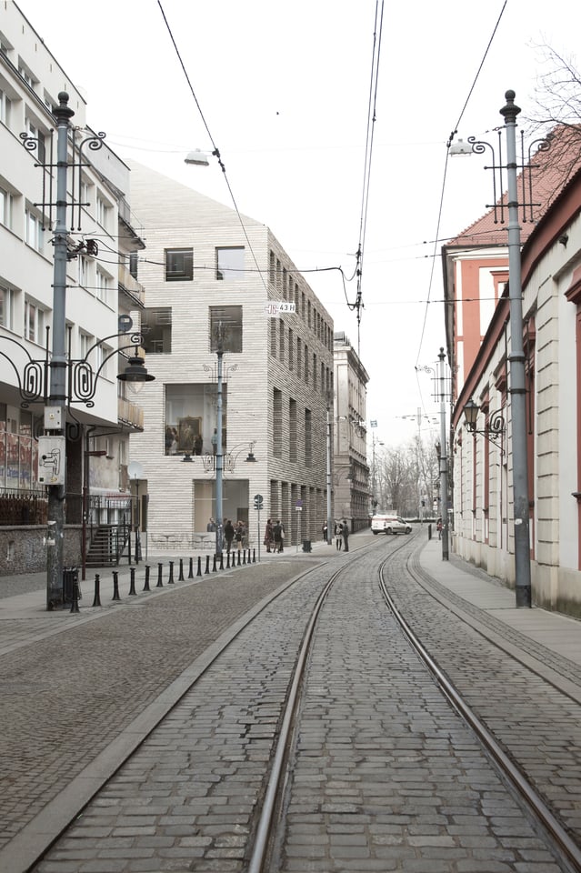 Wizualizacja Muzeum Książąt Lubomirskich-widok z ul. Szewskiej