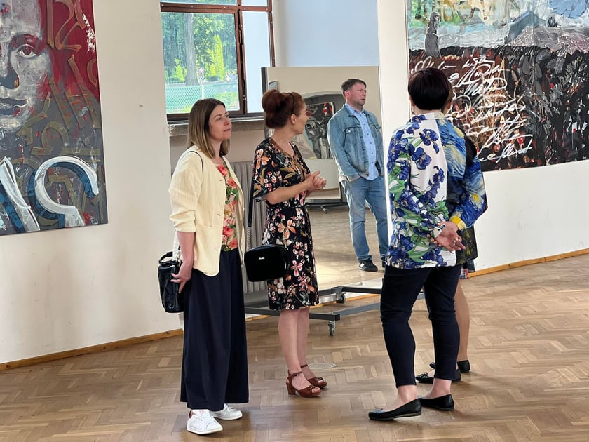 Wernisaż wystawy odbył się 15 czerwca