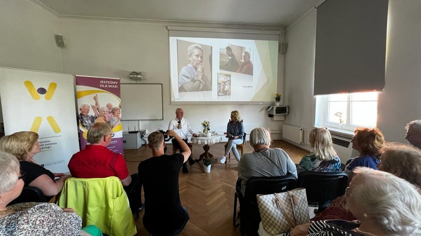 Spotkanie w ramach programu Wrocławskie Filmowe Centrum Seniora