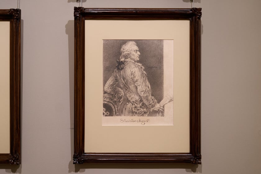 Wystawa &bdquo;Poczet kr&oacute;l&oacute;w polskich&rdquo; Jana Matejki w Muzeum Narodowym we Wrocławiu - Stanisław August Poniatowski