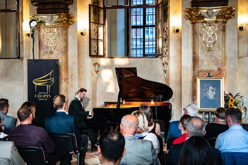 Recital chopinowski Pawła Pacholca w Oratorium Marianum, Wrocław, 22 lipca 2023