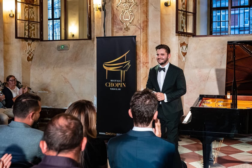 Recital chopinowski Pawła Pacholca w Oratorium Marianum, Wrocław, 22 lipca 2023