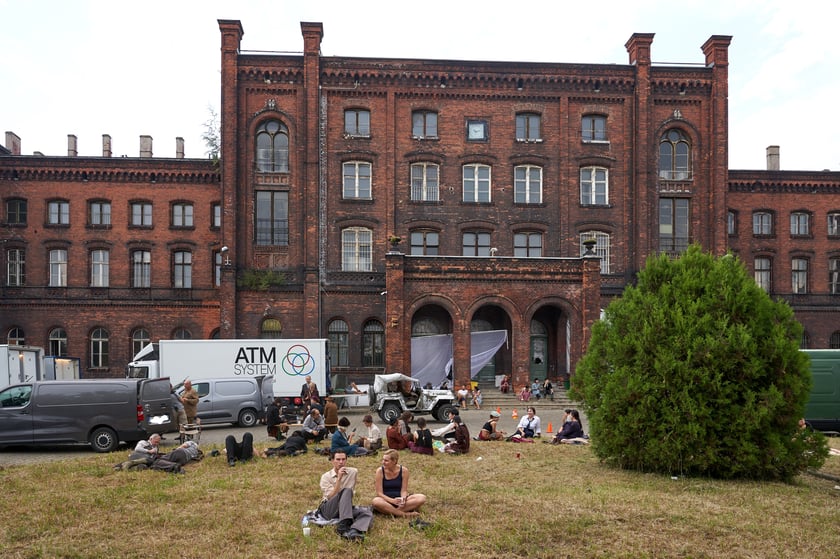 Ekipa filmowa we Wrocławiu