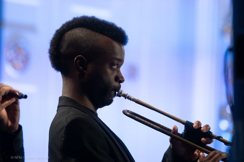 Trębacz Justin Bland. Koncert w Synagodze pod Białym Bocianem