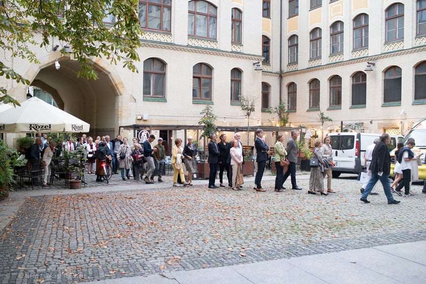 Przed koncertem w Synagodze pod Białym Bocianem