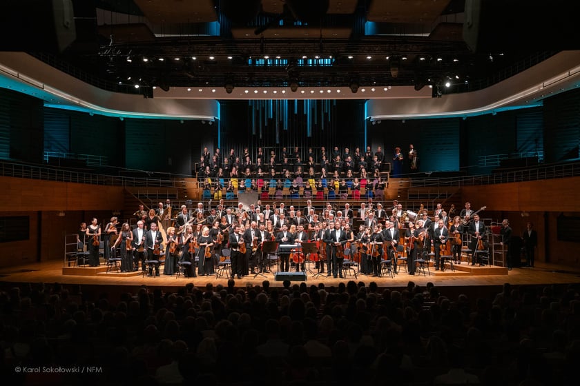 Koncert inauguracyjny festiwalu, za pulpitem Maestro Christoph Eschenbach&nbsp;