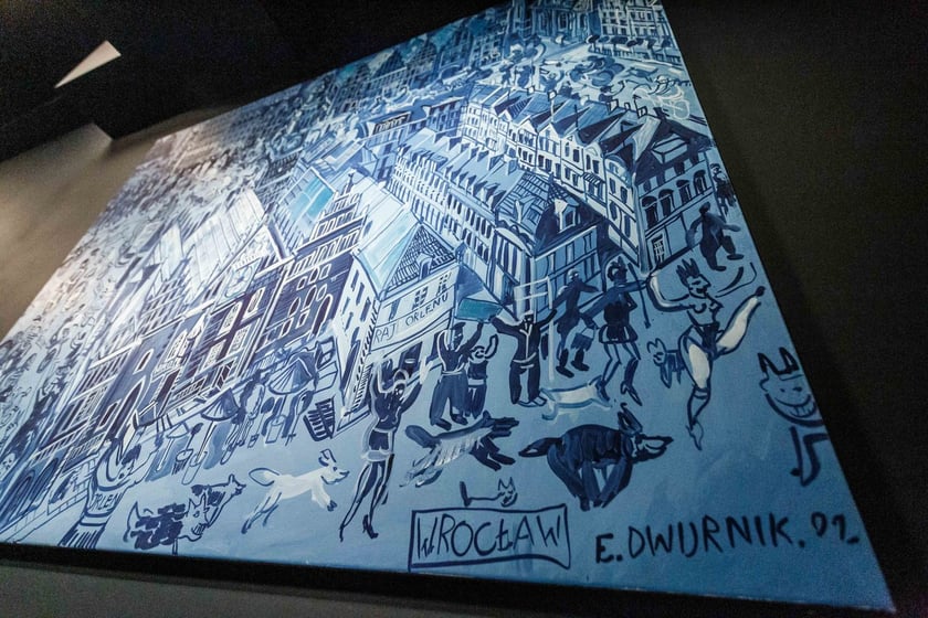 Krupa Art Foundation (Rynek 27/28) &ndash; nowy adres dla wielbicieli wsp&oacute;łczesnej sztuki &ndash; obraz Edwarda Dwurnika i rajd wok&oacute;ł wrocławskiego rynku