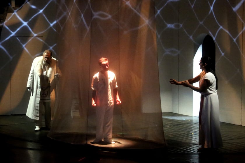 Spektakl &bdquo;Czarodziejski flet w Breslau&rdquo; na scenie Opery Wrocławskiej