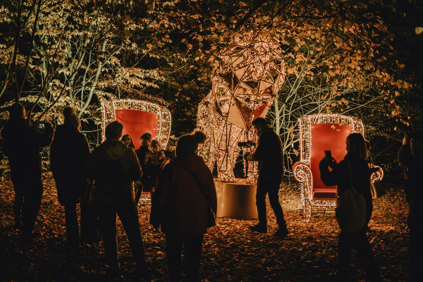 Bajkowy świat czeka na dzieci i dorosłych w Zamku Topacz pod Wrocławiem. Lumina Park zaprasza pod koniec października