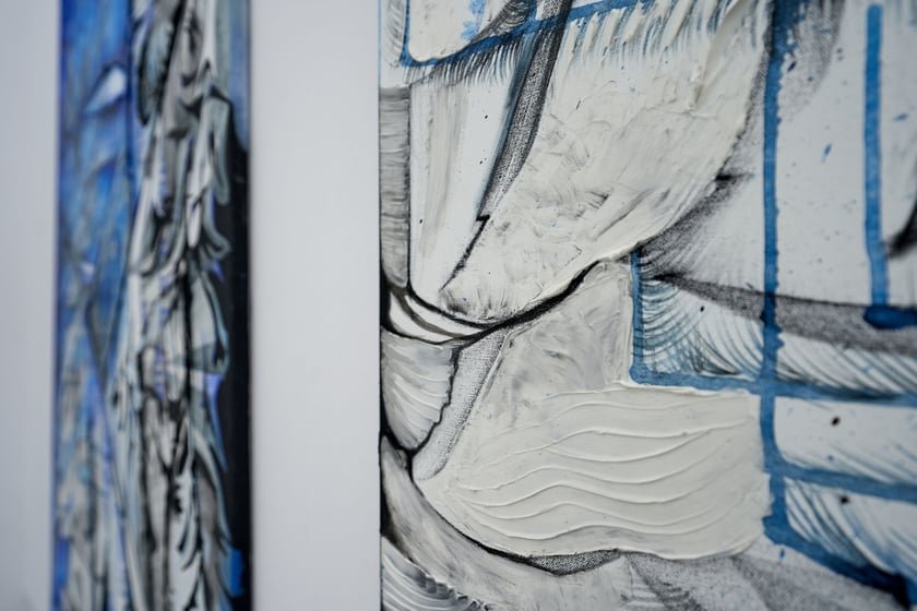 Fragment obrazu Jacka Jarczewskiego, Galeria Miejska we Wrocławiu