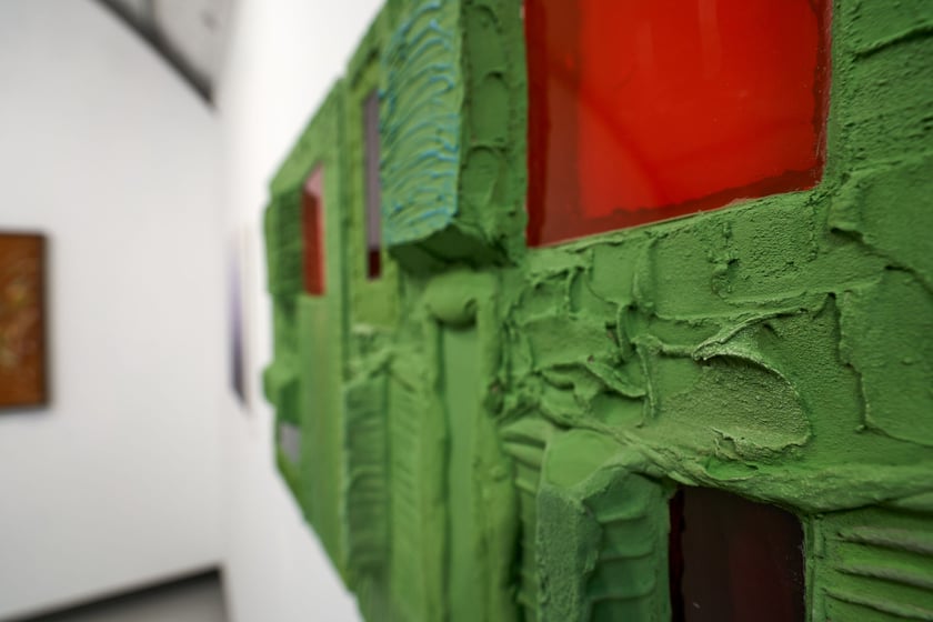 Fragment obrazu Jacka Jarczewskiego, Galeria Miejska we Wrocławiu