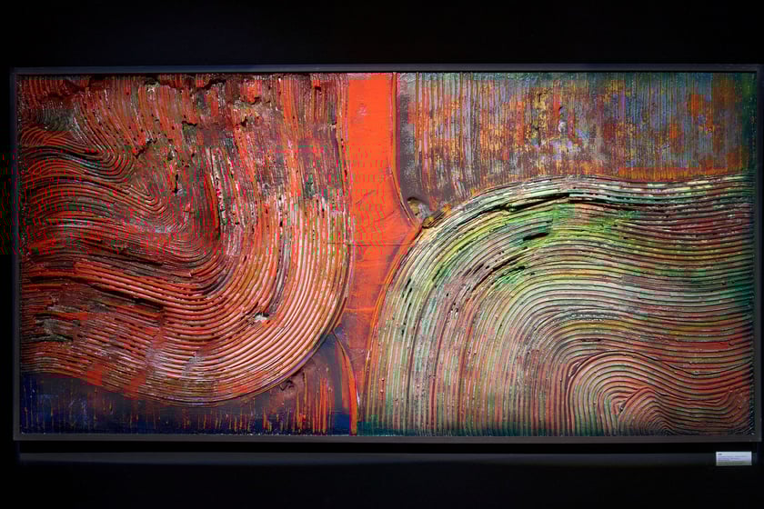 Fragment obrazu Jacka Jarczewskiego, Galeria Miejska we Wrocławiu