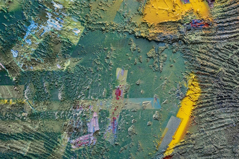 Fragment obrazu Jacka Jarczewskiego, Galeria Miejska we Wrocławiu