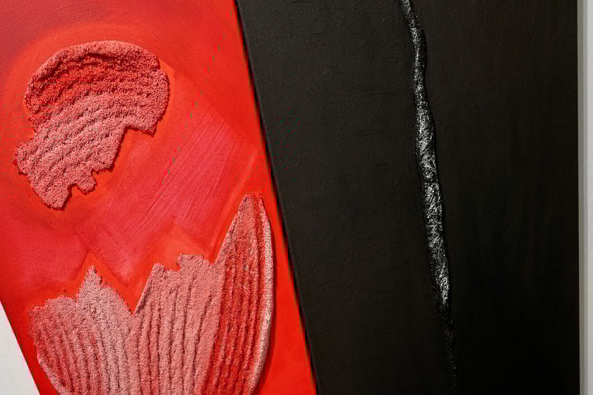 Fragment obrazu Jacka Jarczewskiego, Galeria Miejska we Wrocławiu