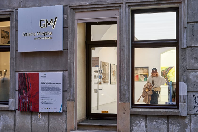Fragment obrazu Jacka Jarczewskiego, Galeria Miejska we Wrocławiu