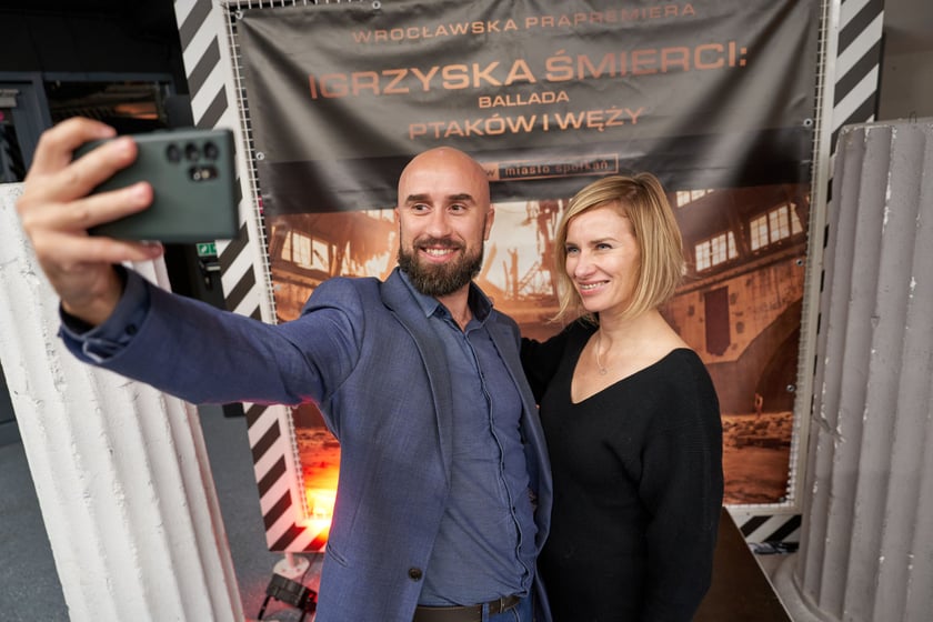 Prapremiera wrocławska filmu "Igrzyska śmierci: Ballada ptaków i węży", 13 listopada 2023, kino Nowe Horyzonty