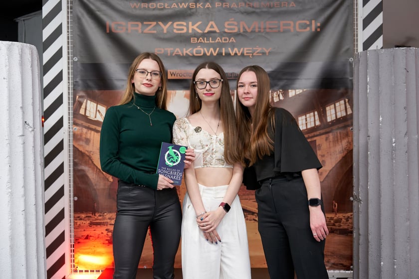 Prapremiera wrocławska filmu "Igrzyska śmierci: Ballada ptaków i węży", 13 listopada 2023, kino Nowe Horyzonty