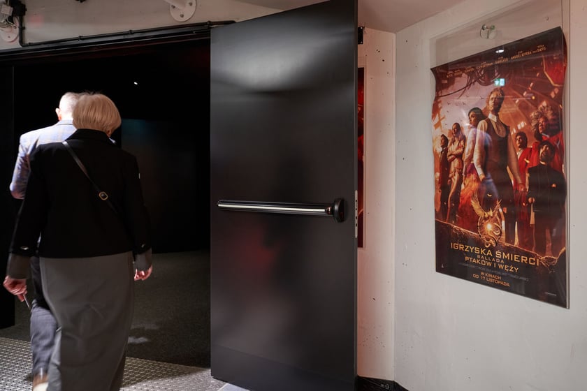 Prapremiera wrocławska filmu "Igrzyska śmierci: Ballada ptaków i węży", 13 listopada 2023, kino Nowe Horyzonty