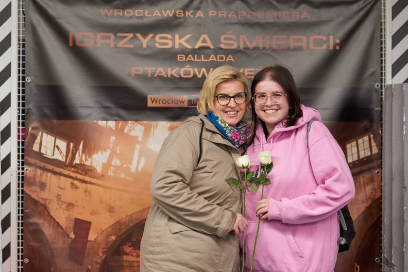 Prapremiera wrocławska filmu "Igrzyska śmierci: Ballada ptaków i węży", 13 listopada 2023, kino Nowe Horyzonty