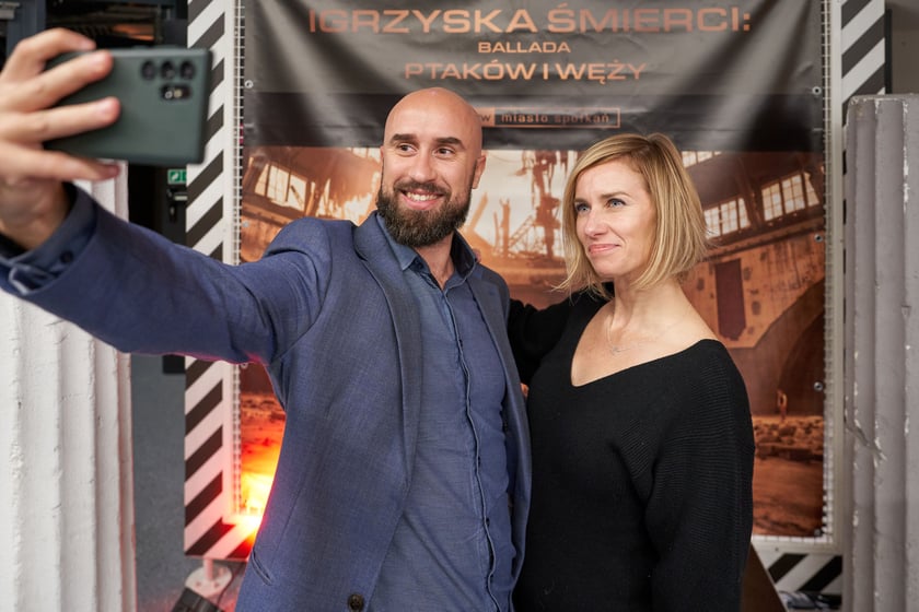 Prapremiera wrocławska filmu "Igrzyska śmierci: Ballada ptaków i węży", 13 listopada 2023, kino Nowe Horyzonty