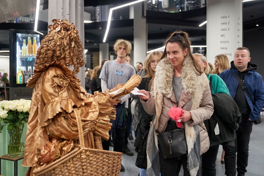 Prapremiera wrocławska filmu "Igrzyska śmierci: Ballada ptaków i węży", 13 listopada 2023, kino Nowe Horyzonty