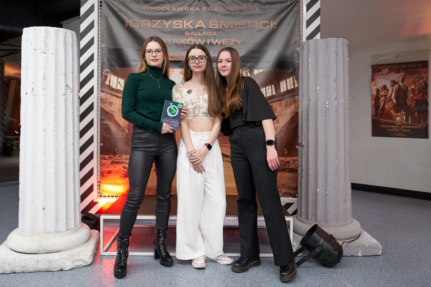 Prapremiera wrocławska filmu "Igrzyska śmierci: Ballada ptaków i węży", 13 listopada 2023, kino Nowe Horyzonty