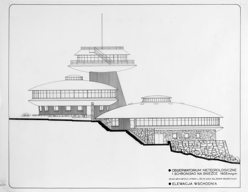 Witold Lipiński, Wysokog&oacute;rskie obserwatorium meteorologiczne na Śnieżce