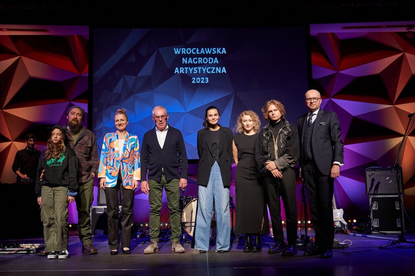 Michał Zygmunt z c&oacute;rką, Małgorzata Podzielny, Jerzy Pietraszek, Katarzyna Kalwat, Joanna Kobyłt, Paweł Baśnik, Jakub Mazur&nbsp;