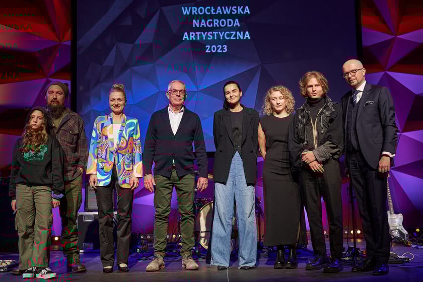 Michał Zygmunt z c&oacute;rką, Małgorzata Podzielny, Jerzy Pietraszek, Katarzyna Kalwat, Joanna Kobyłt, Paweł Baśnik, Jakub Mazur&nbsp;
