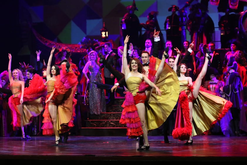 Artyści Opery Wrocławskiej i goście podczas gali &bdquo;Opera Italia&rdquo;
