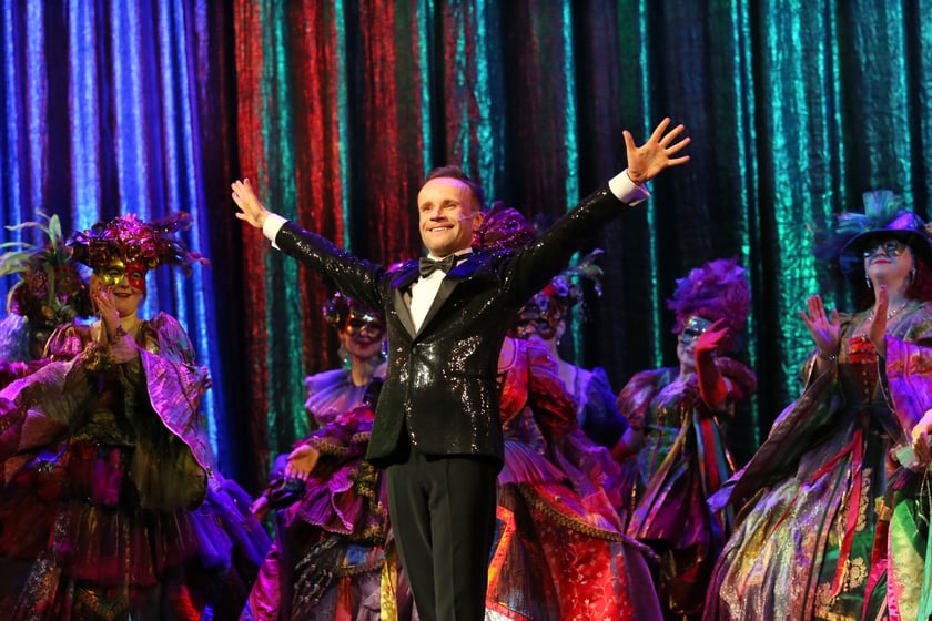 Artyści Opery Wrocławskiej i goście podczas gali &bdquo;Opera Italia&rdquo;