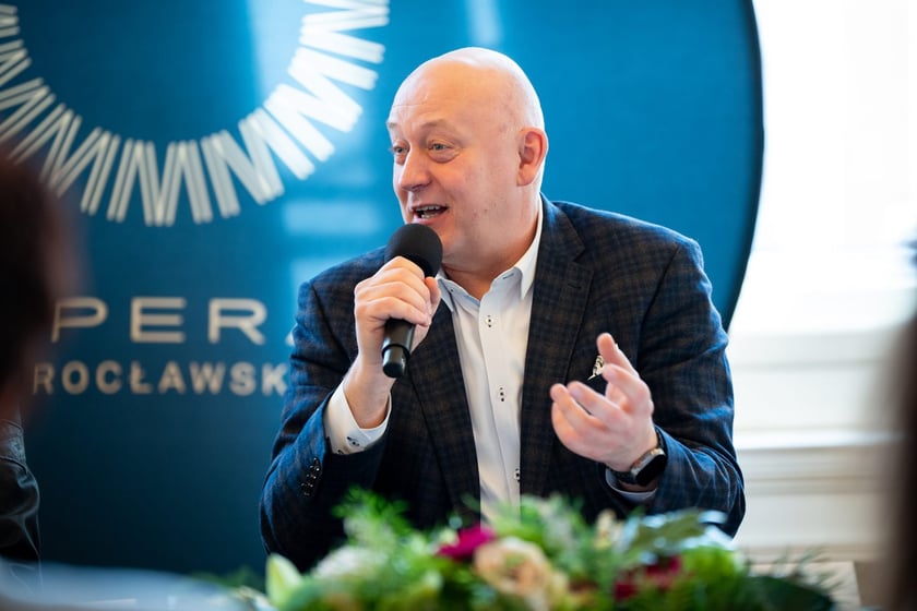Dyrektor opery Tomasz Janczak