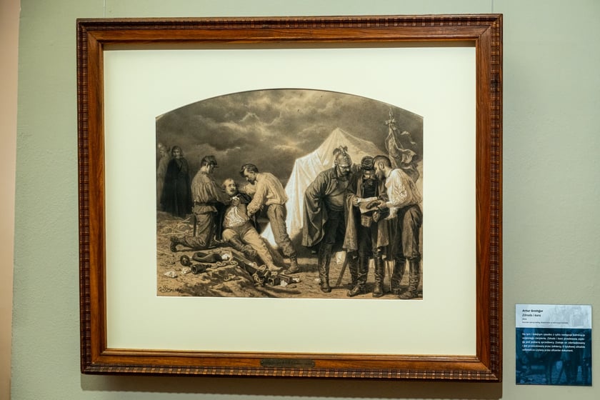 Wystawa cyklu &bdquo;Wojna&rdquo; Artura Grottgera w Muzeum Narodowym we Wrocławiu