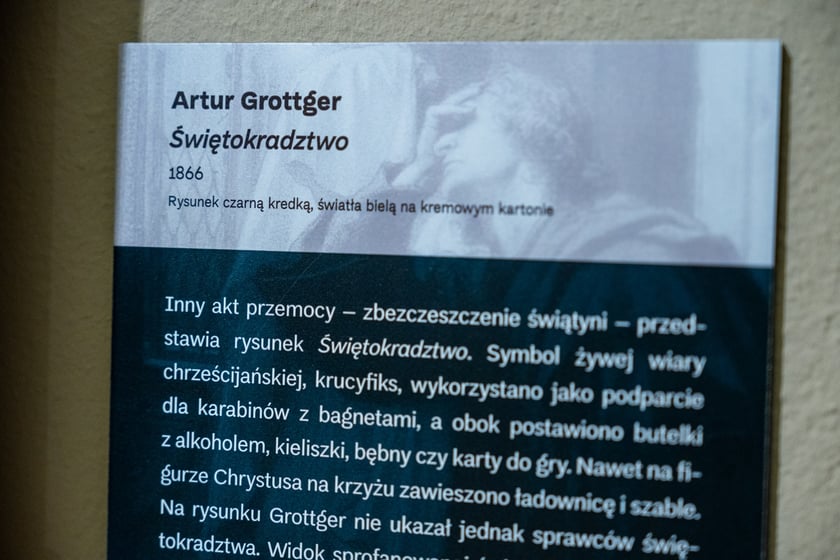 Wystawa cyklu &bdquo;Wojna&rdquo; Artura Grottgera w Muzeum Narodowym we Wrocławiu