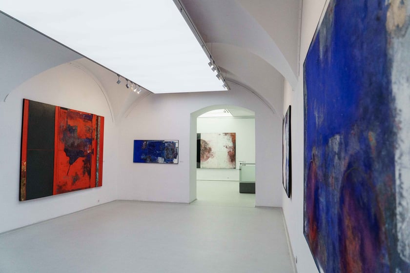 Wystawa obrazów Mariana Waldemara Kuczmy w Galerii Miejskiej we Wrocławiu