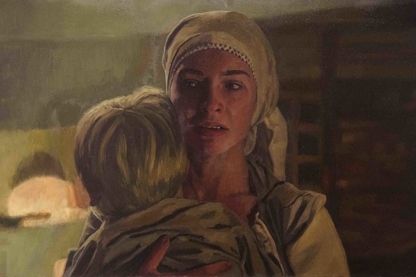 Wystawa obraz&oacute;w-klatek filmowych z &bdquo;Chłop&oacute;w&rdquo; Doroty Kobieli-Welchman i Hugh Welchmana w Pałacu Kr&oacute;lewskim