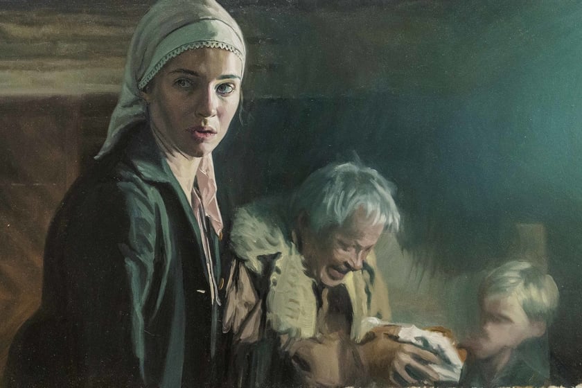 Wystawa obraz&oacute;w-klatek filmowych z &bdquo;Chłop&oacute;w&rdquo; Doroty Kobieli-Welchman i Hugh Welchmana w Pałacu Kr&oacute;lewskim