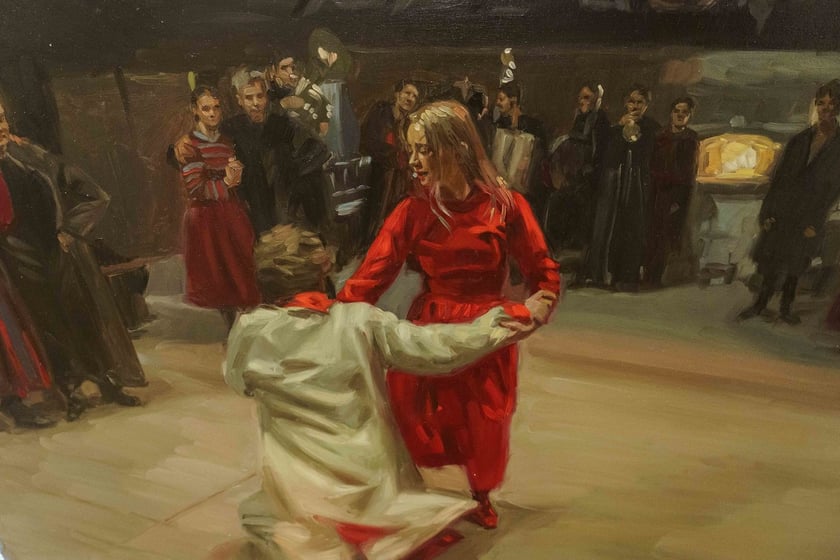 Wystawa obraz&oacute;w-klatek filmowych z &bdquo;Chłop&oacute;w&rdquo; Doroty Kobieli-Welchman i Hugh Welchmana w Pałacu Kr&oacute;lewskim