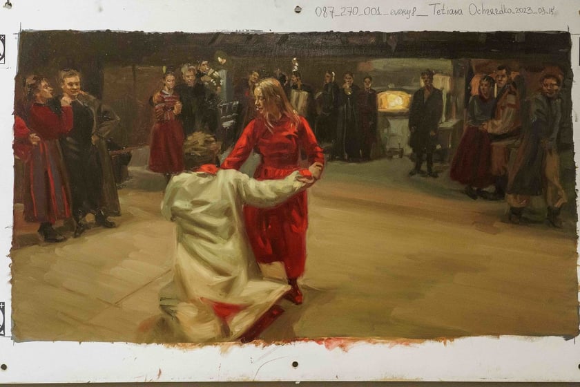 Wystawa obraz&oacute;w-klatek filmowych z &bdquo;Chłop&oacute;w&rdquo; Doroty Kobieli-Welchman i Hugh Welchmana w Pałacu Kr&oacute;lewskim
